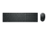 Dell Pro KM5221W - Sats med tangentbord och mus - Framsidan